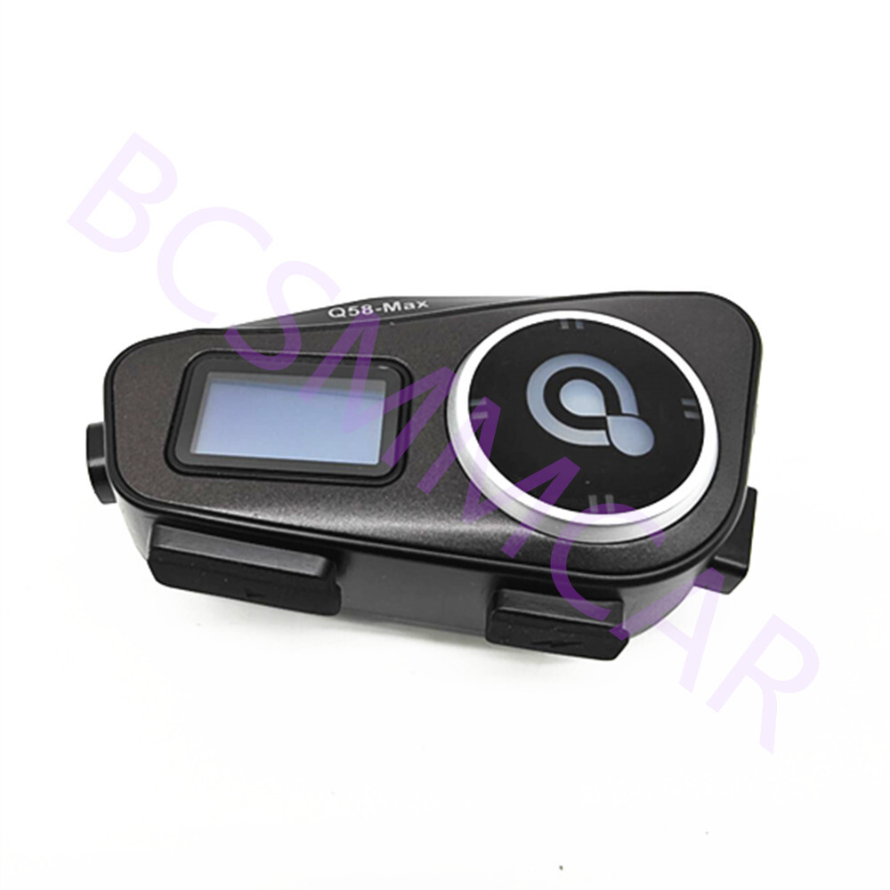Motorcycle Intercom Helmet Bluetooth Headset Earphone Waterproof For Android/iOS