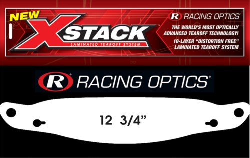 Racing Optics XStack Laminated Tearoffs 10218C 12-3/4 (6 PACK)