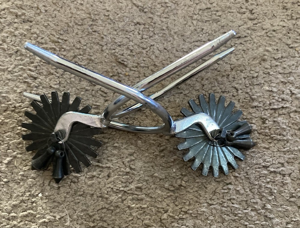 Western Spurs Stainless Steel