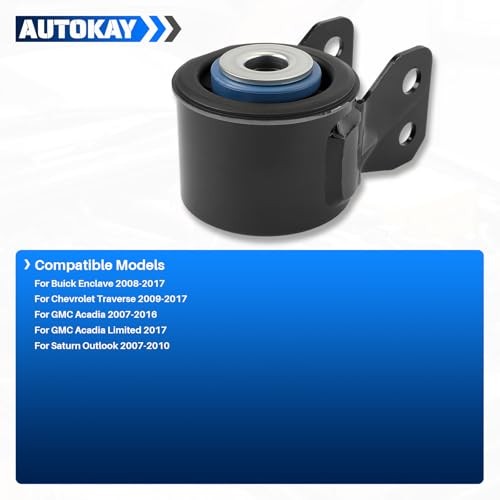 Front Lower Control Arm Forward Bushing LH RH Pair for Acadia Traverse Outlook