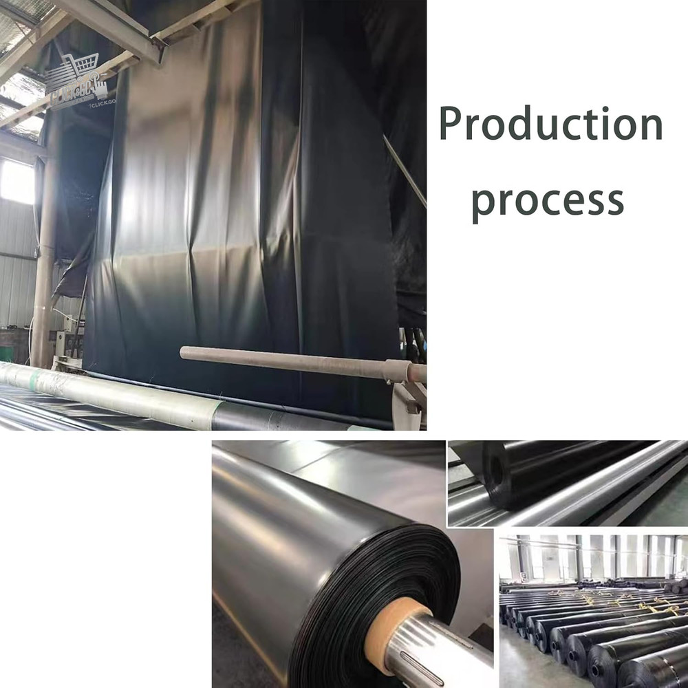 Heavy Duty Black Plastic Polyethylene Cloth 2M X 2M, Poly Cover Sheets