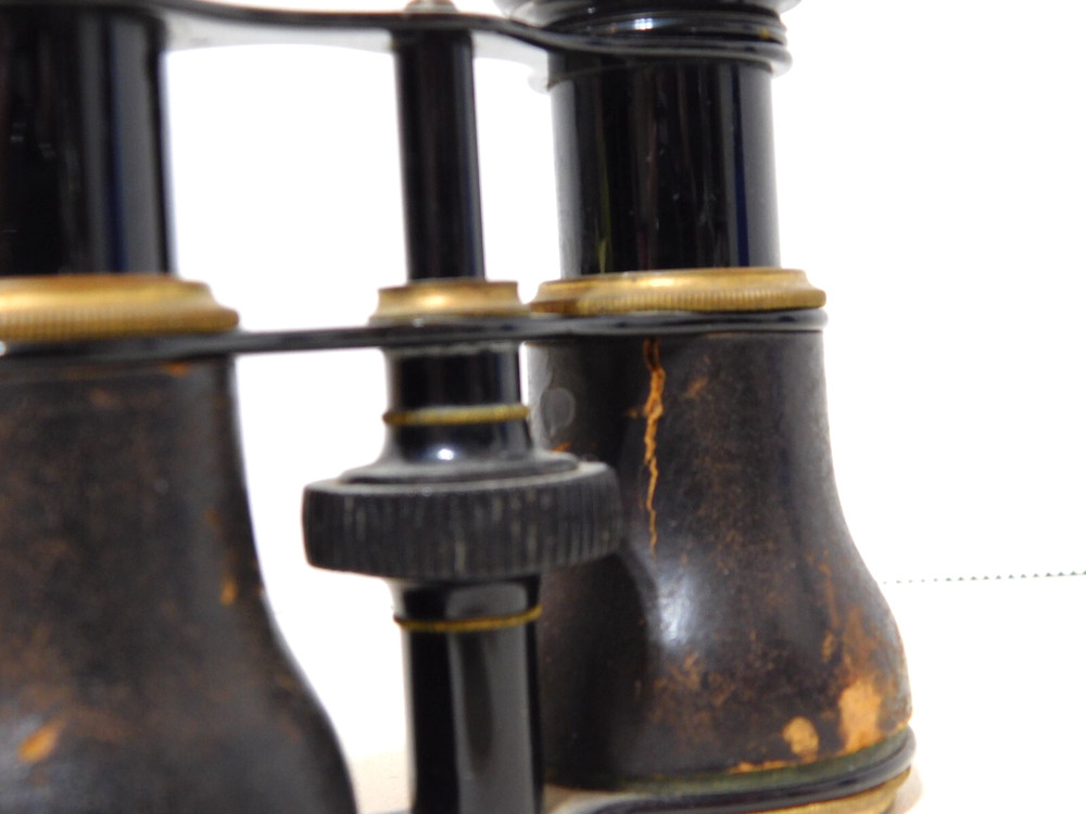 Colmont Ft Paris Leather Opera Glasses Binoculars