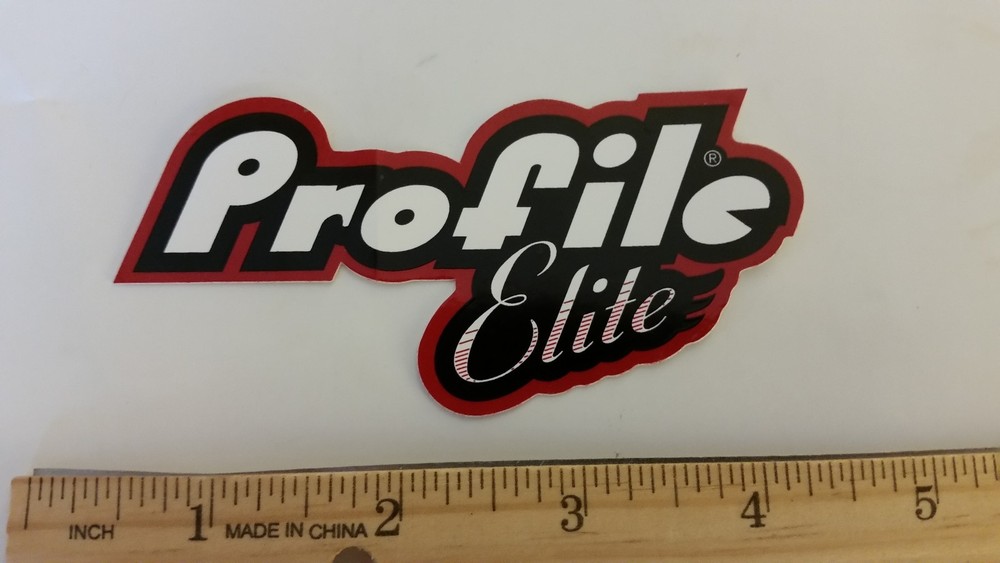 PROFILE ELITE RACING BMX STICKER