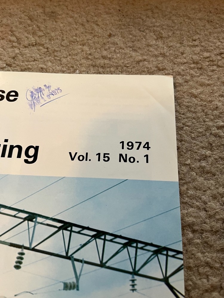 Japanese Railway Engineering - 1974 - Vol. 15 No. 1