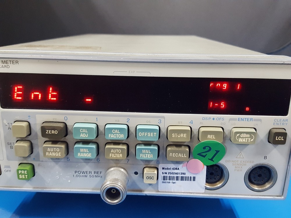 HP 438A: Power Meter (1390)
