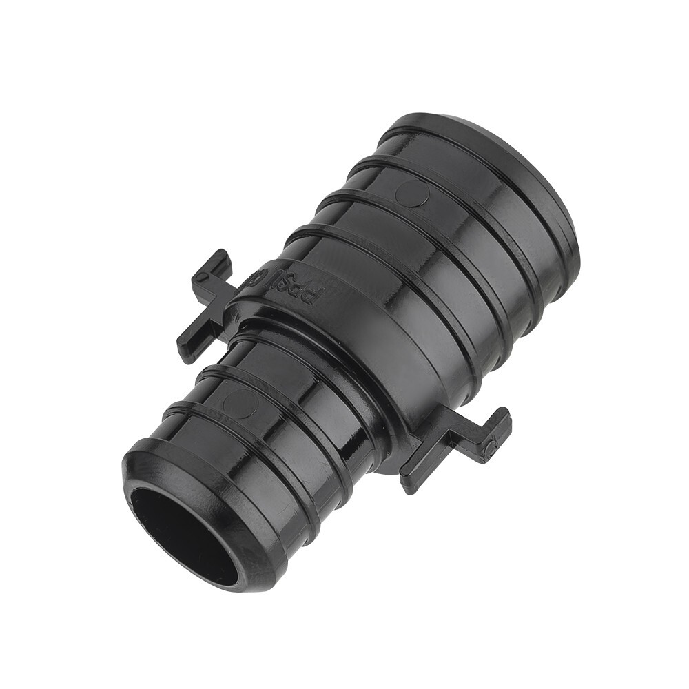 EFIELD 10PCS Poly Crimp Pex Fitting 1"X 3/4" Straight Coupling With Position Tab