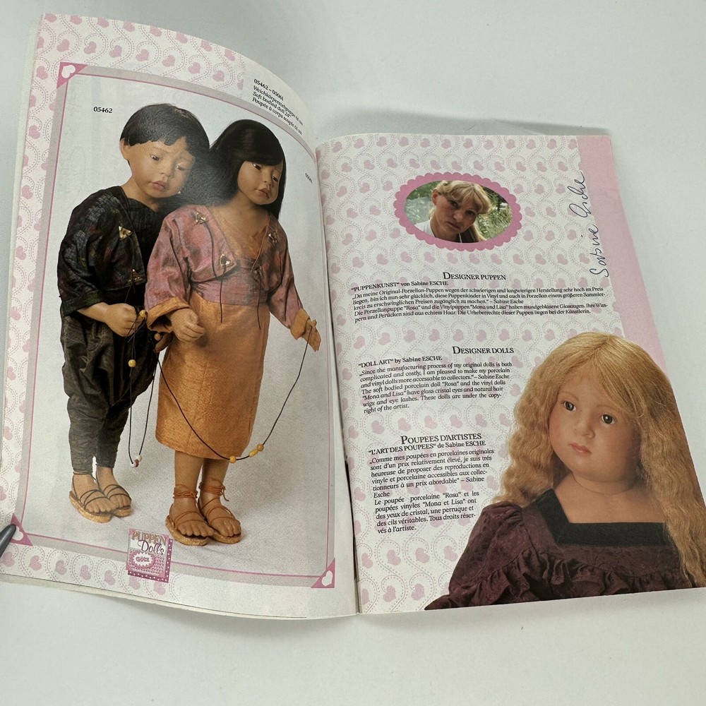 Gotz Doll Catalog 1992 Vintage