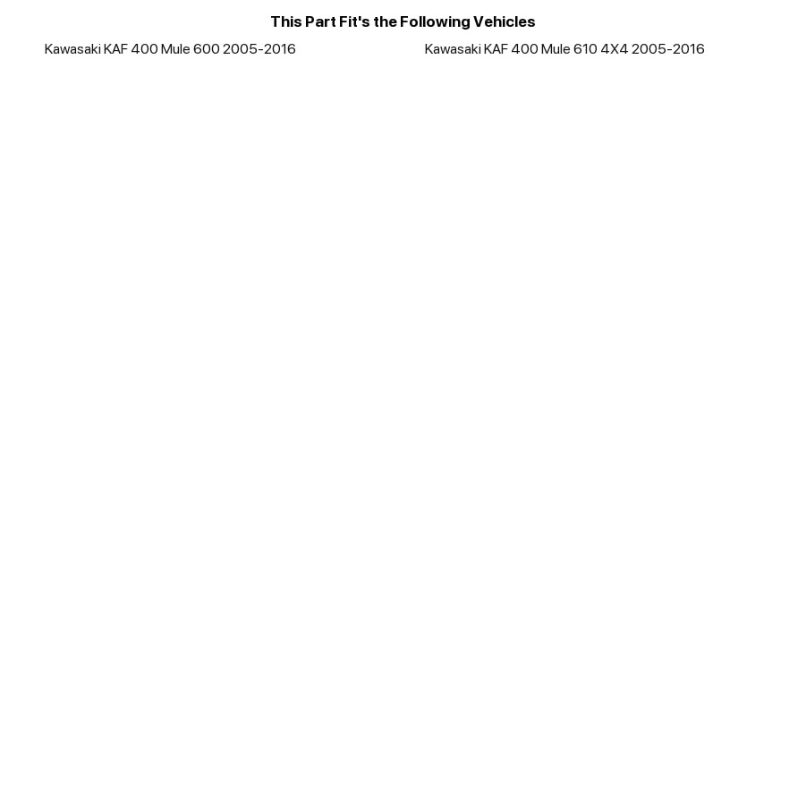 Open Trail 105470 UTV Plow Mount Kit