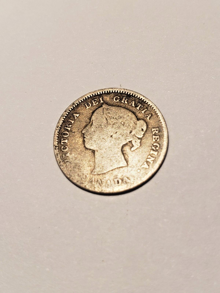 1888 CANADA 5 CENTS - VICTORIA **
