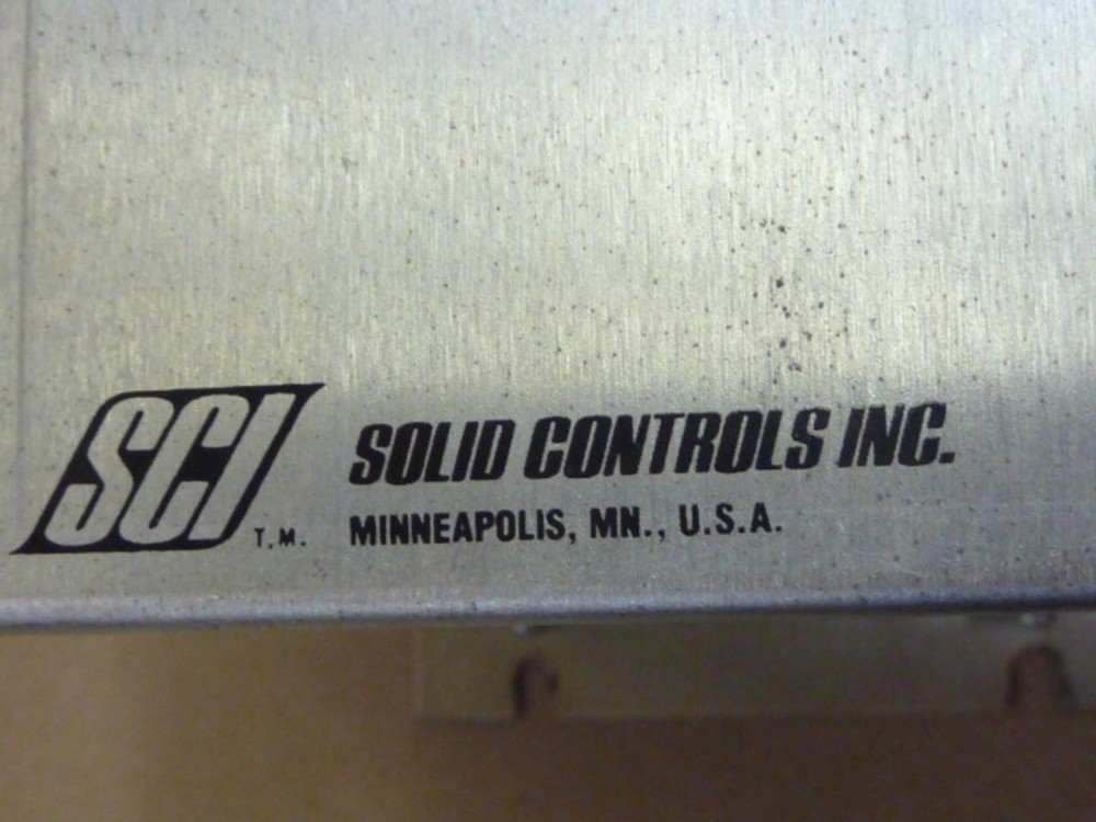 SOLID CONTROLS Power Supply 25951 Used #63142