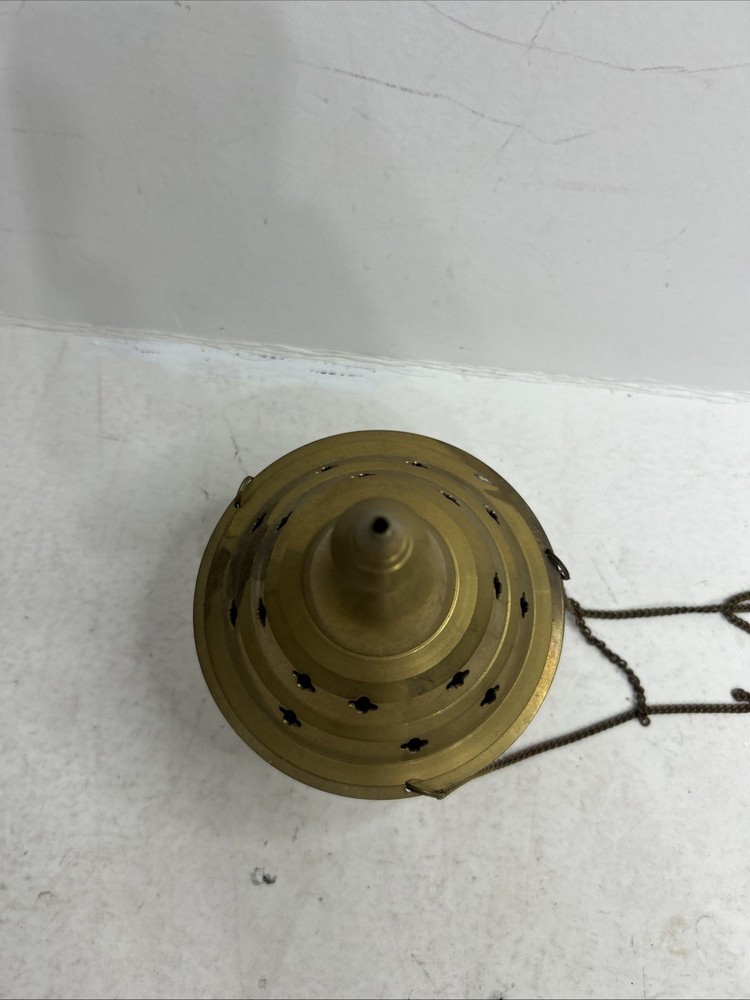 Vintage Brass Hanging Incense Burner