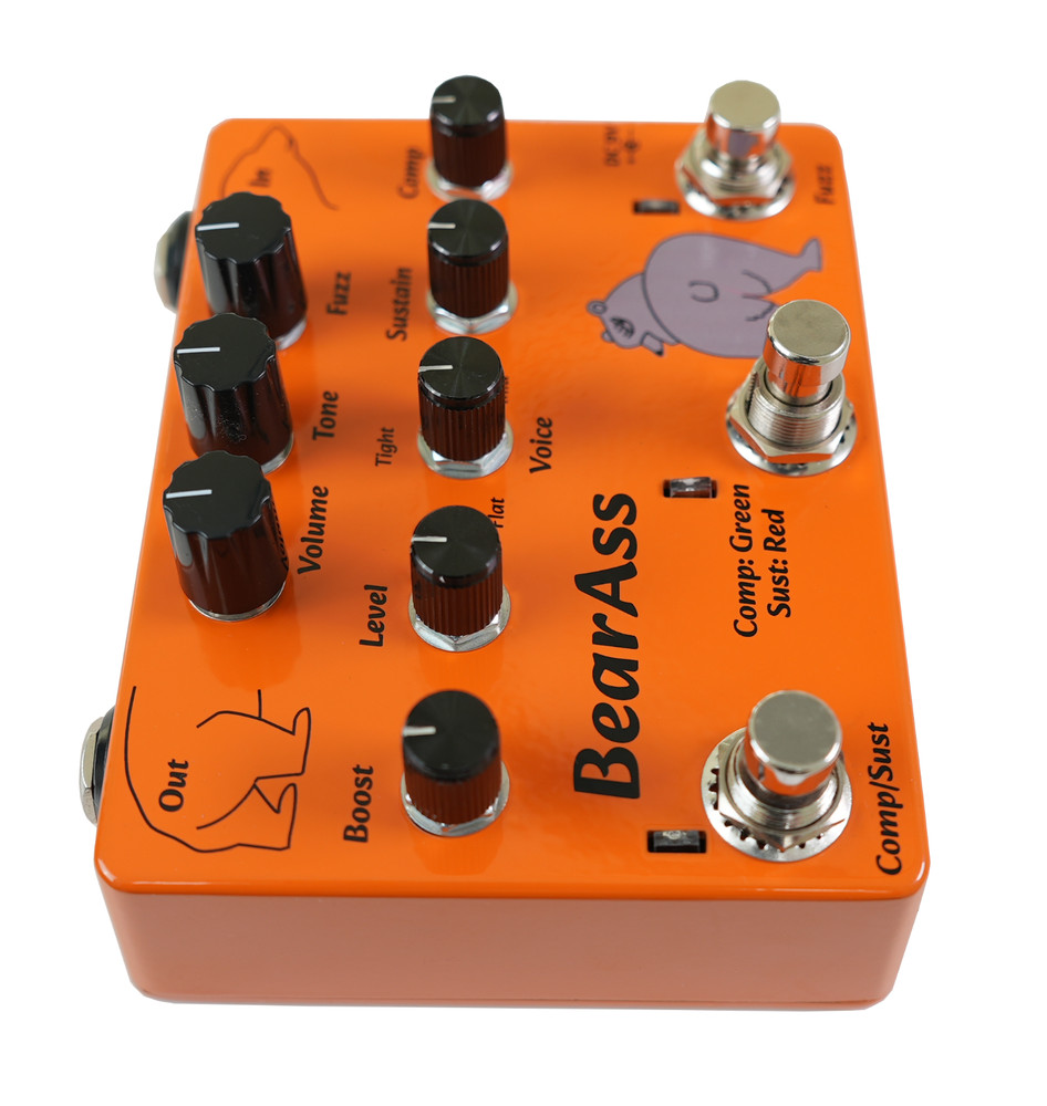 LiberaTone BearAss Fuzz+Compressor+Sustainner