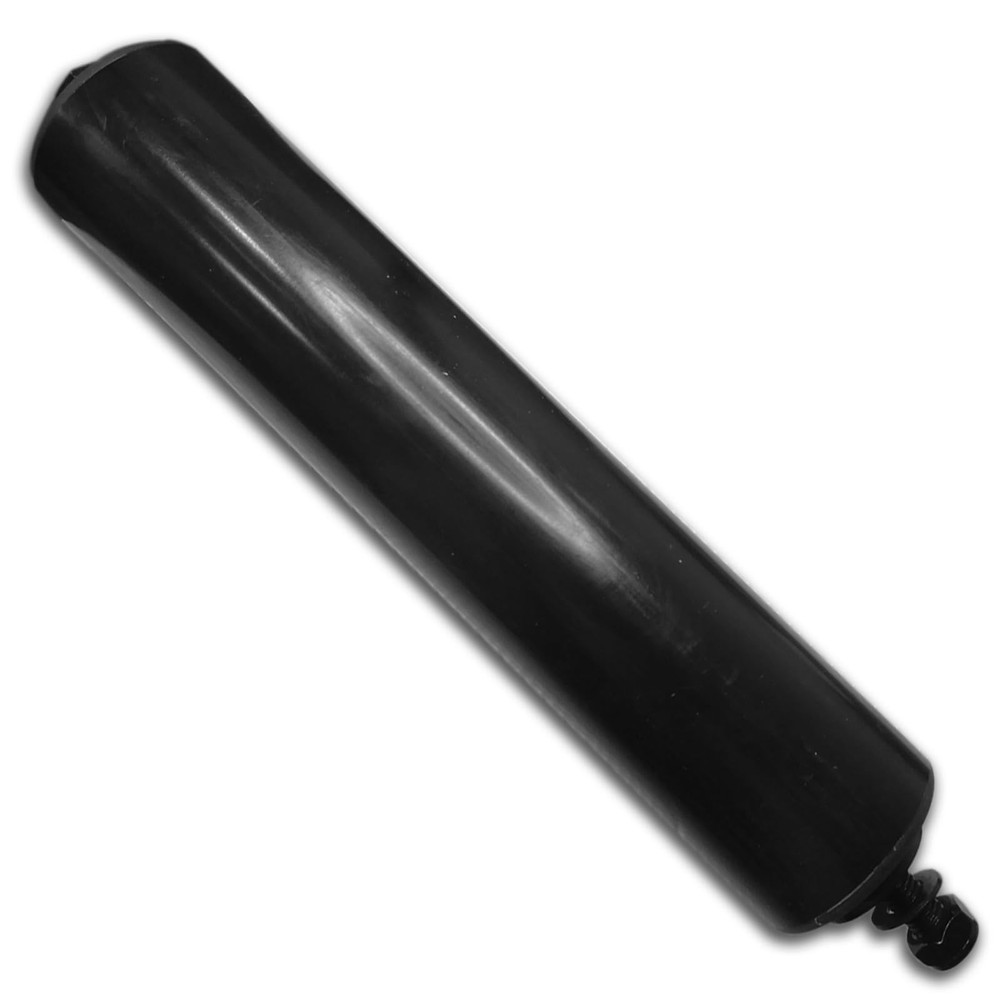 Single Slide Gate Guide Roller with C Post Welded Bracket, Hard Nylon Sliding...