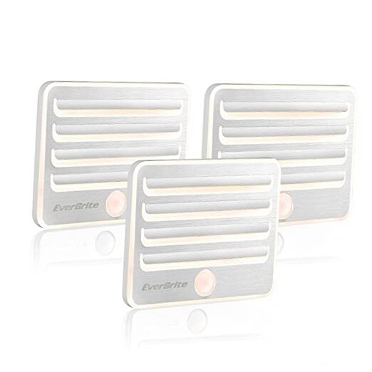 Motion Sensor Night Lights, LED Soft Warm Light, Battery Powered Auto Night