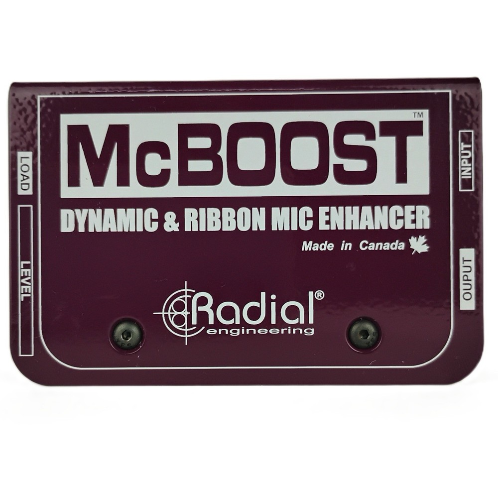 McBOOST™ Dynamic & Ribbon Mic Enhancer