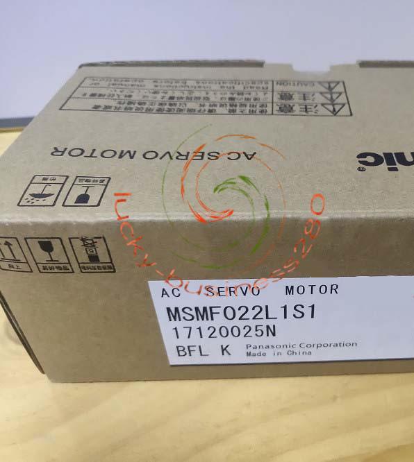 1PC New Panasonic servo motor MSMF022L1S1