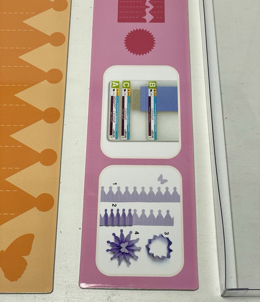 Provo Craft Cuttlebug Quilling Crown Rosette Kit