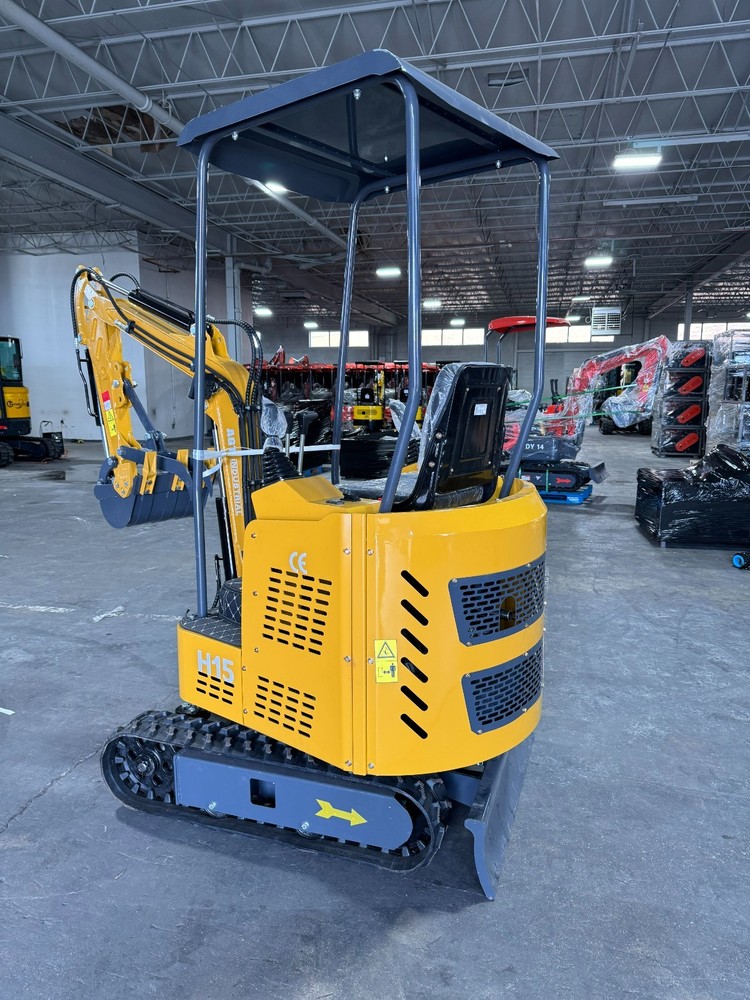 AGT Mini Excavator Digger Pilot Control System 13.5 HP Gas Engine Rubber Track