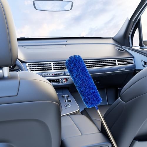 Cobweb Dusters with Extension Pole 100-inch, Spider Web Brush & Ceiling