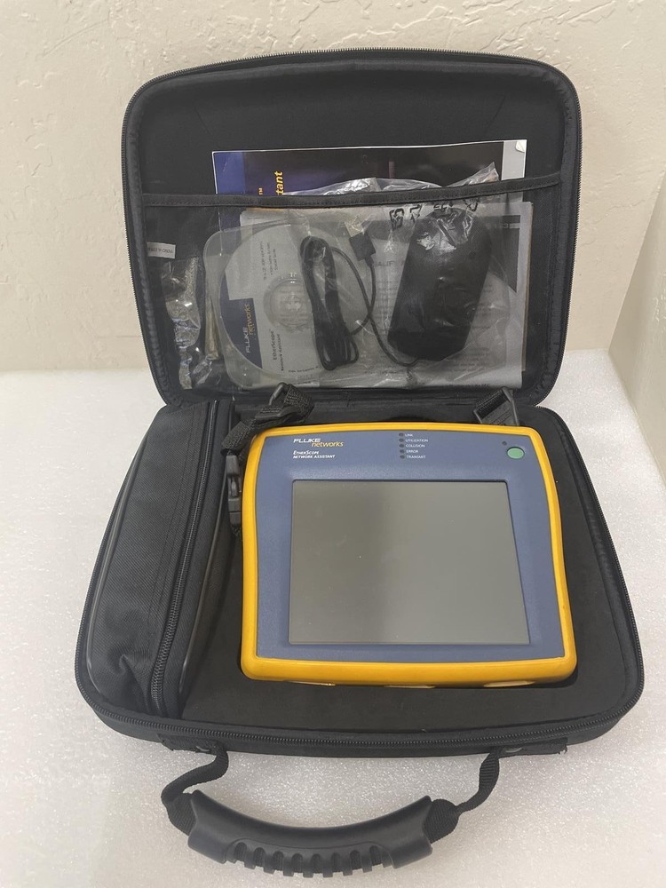 FLUKE NETWORKS ETHERSCOPE NETWORK ASSISTANT W/ WIREVIEW MAPPER