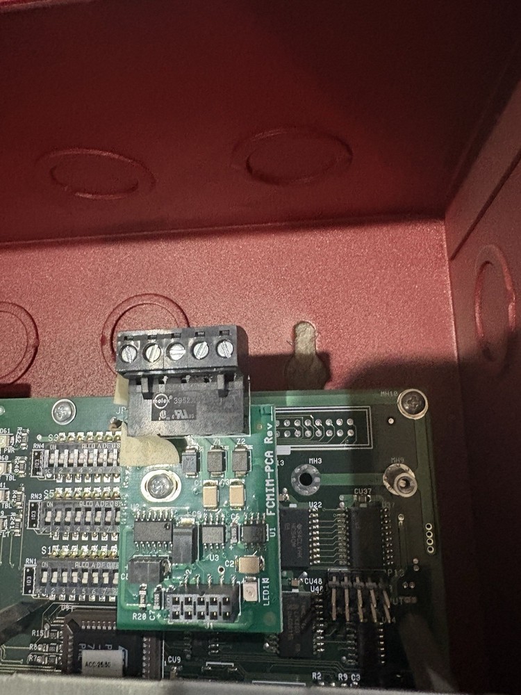 FireLite Acc-25/50 Voice Evacuation Panel. TECH TESTED. WITH CARDS