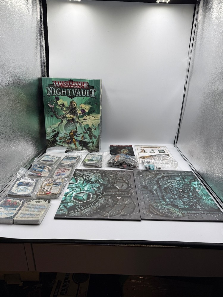 Warhammer Underworlds Nightvault Core Set Incomplete  Read Description
