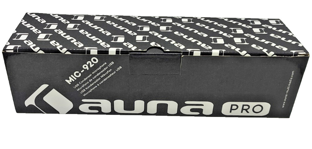 Auna Pro USB Condenser Microphone MIC 920 New OVP