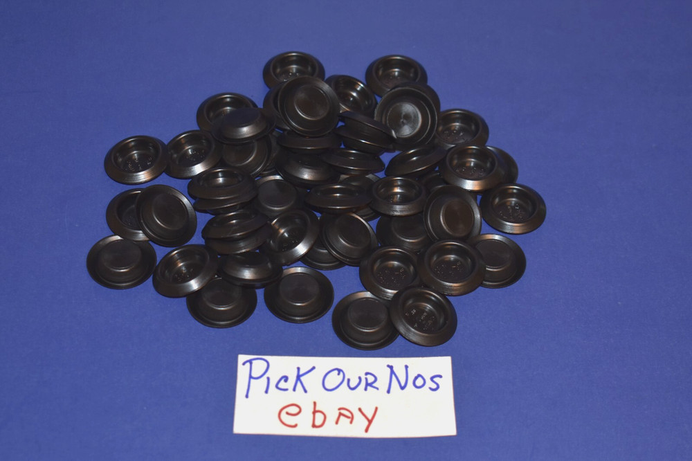 50 Plastic Plug Buttons Fits Hole Size 7/8" Universal Application