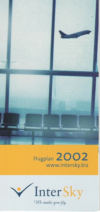 Intersky timetable 2002