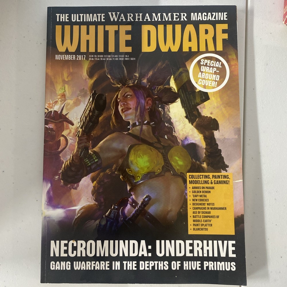 White Dwarf Magazine November 2017  Games Workshop