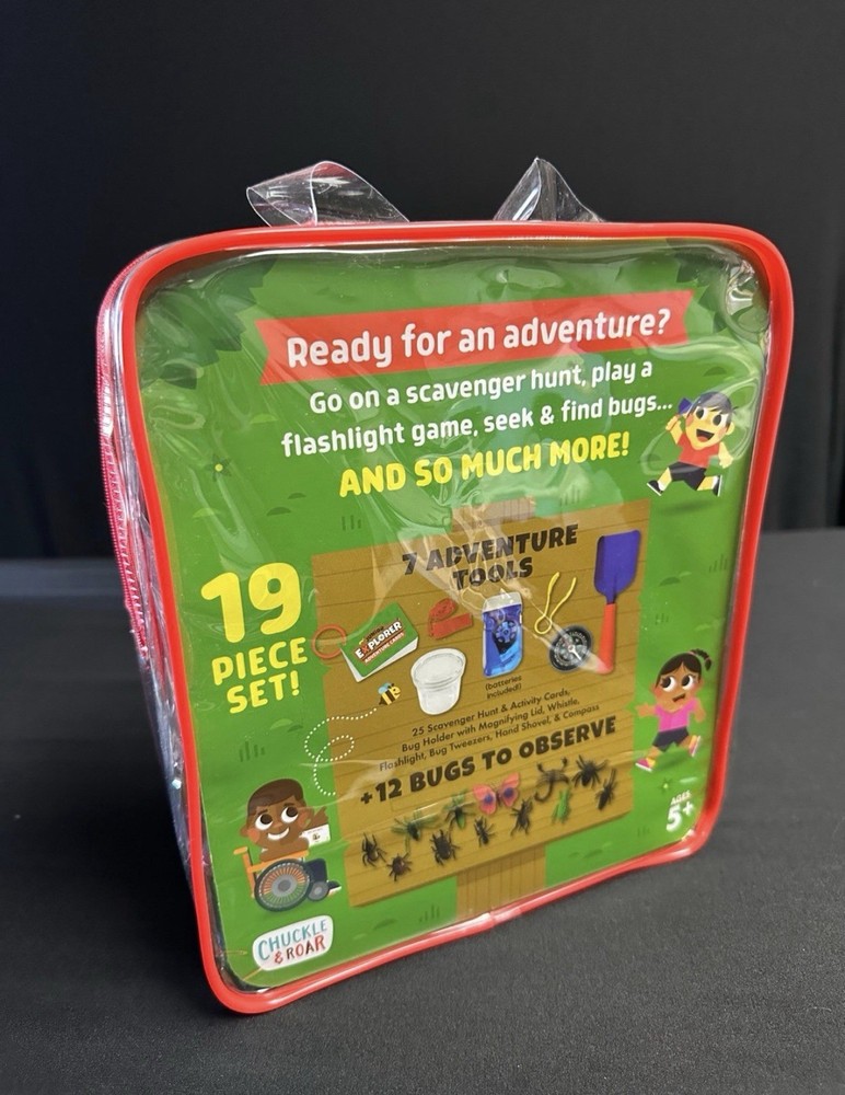 Chuckle & Roar - Junior Explorer Adventure Kit, 19 Piece Kit, Ages 5+