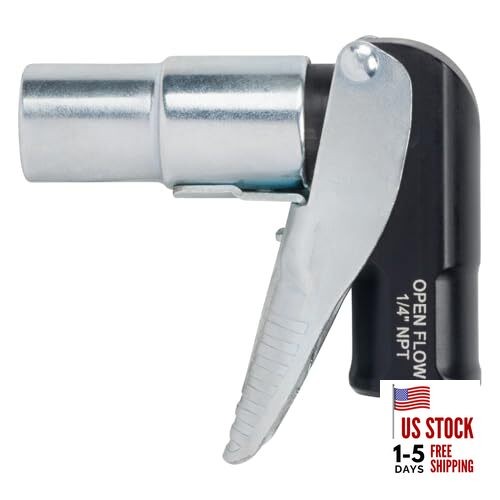 90-Degree Air Chuck (°) Open Flow 90