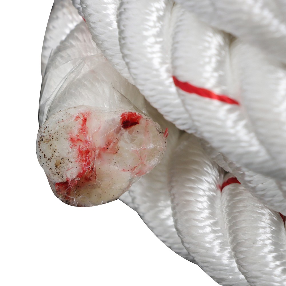 3/4" ×120ft Polyester Braided Rope 2038lbs Breaking Strength Strong Pulling