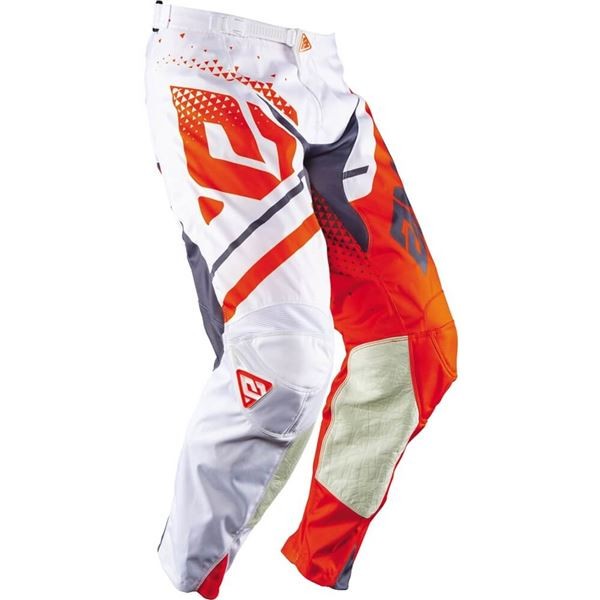 Answer Racing Elite Pants | Orange/White/Grey | Sz 28