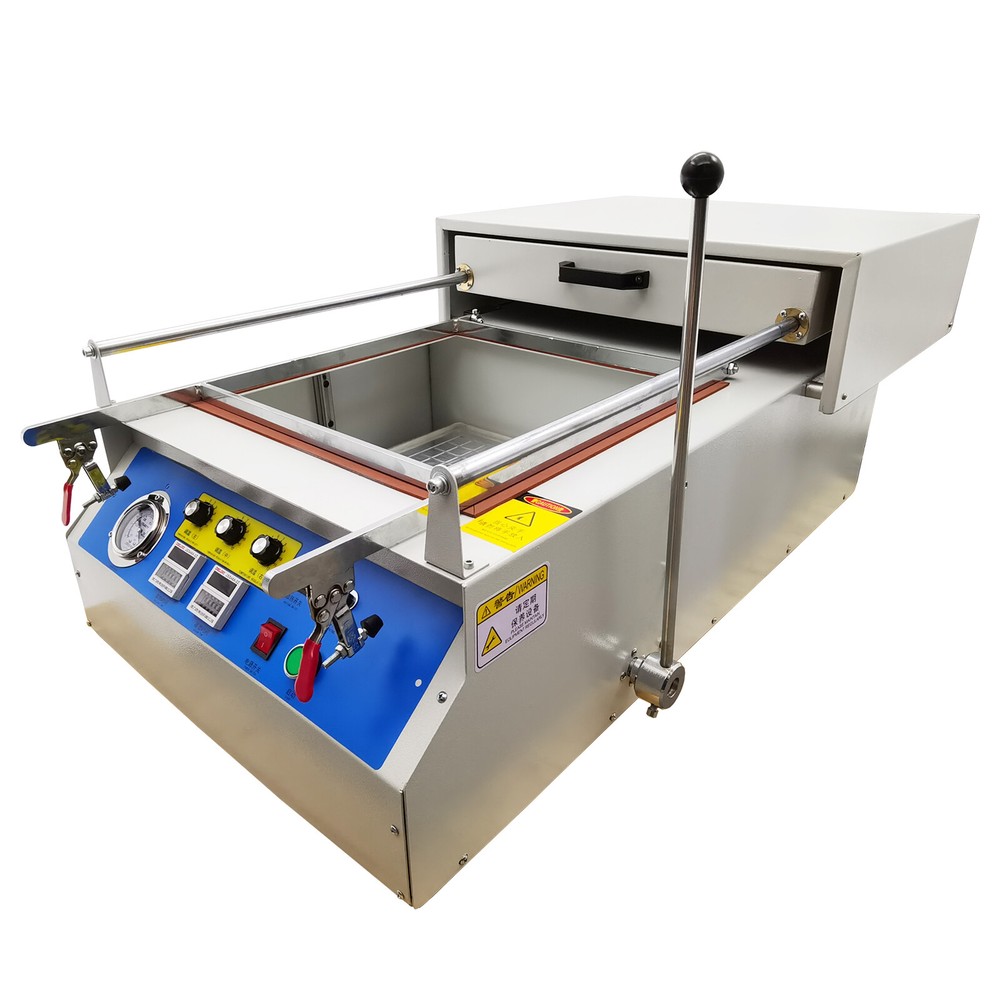 Desktop Vacuum Plastic Thermoformer Heating & Molding Machine for ABS/PVC Sheets