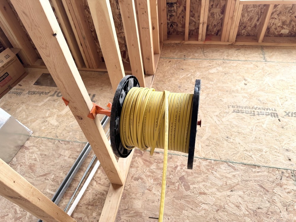 Studstix™ Romex Electrical Wire Dispenser Reel, Spool Rack, Cable/Coil Unroller