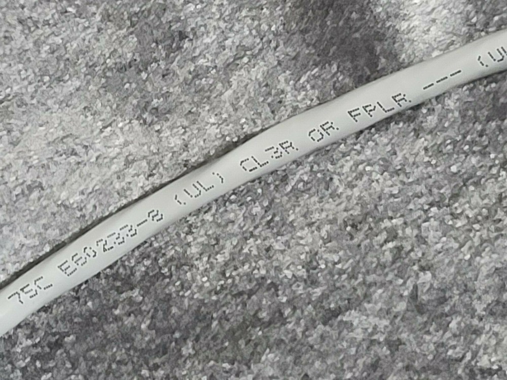 Carol E2038S 18/8C Shielded Security/Communications Cable Riser Gray /50ft