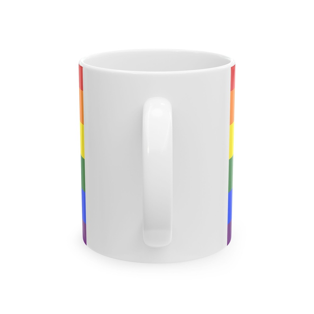 Canada Pride flag (Canada) White Coffee Mug