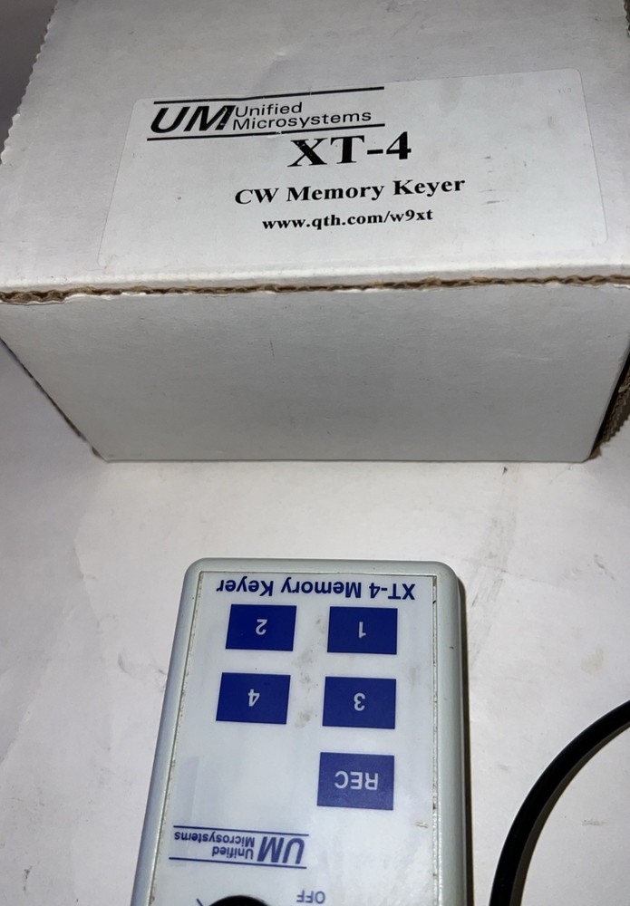 Unified Microsystems XT-4 MK2 CW Memory Keyer