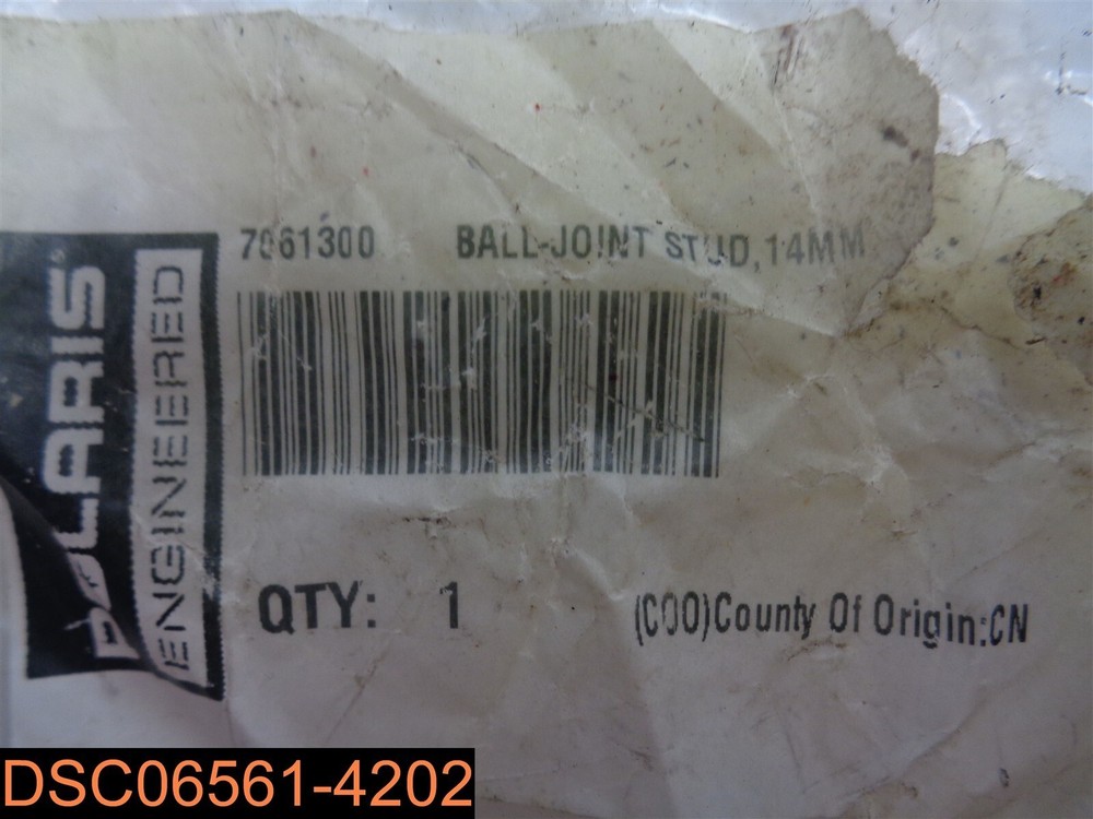 Polaris 7061300 Stud 14mm Ball Joint