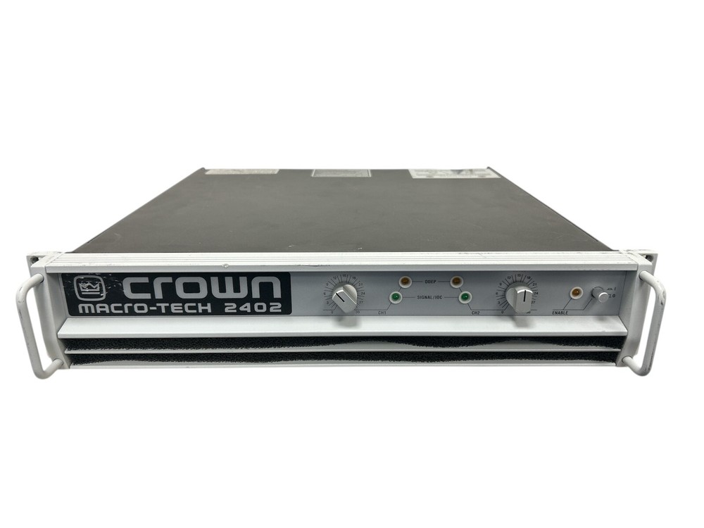 Crown Macro-Tech 2402 Power Amplifier