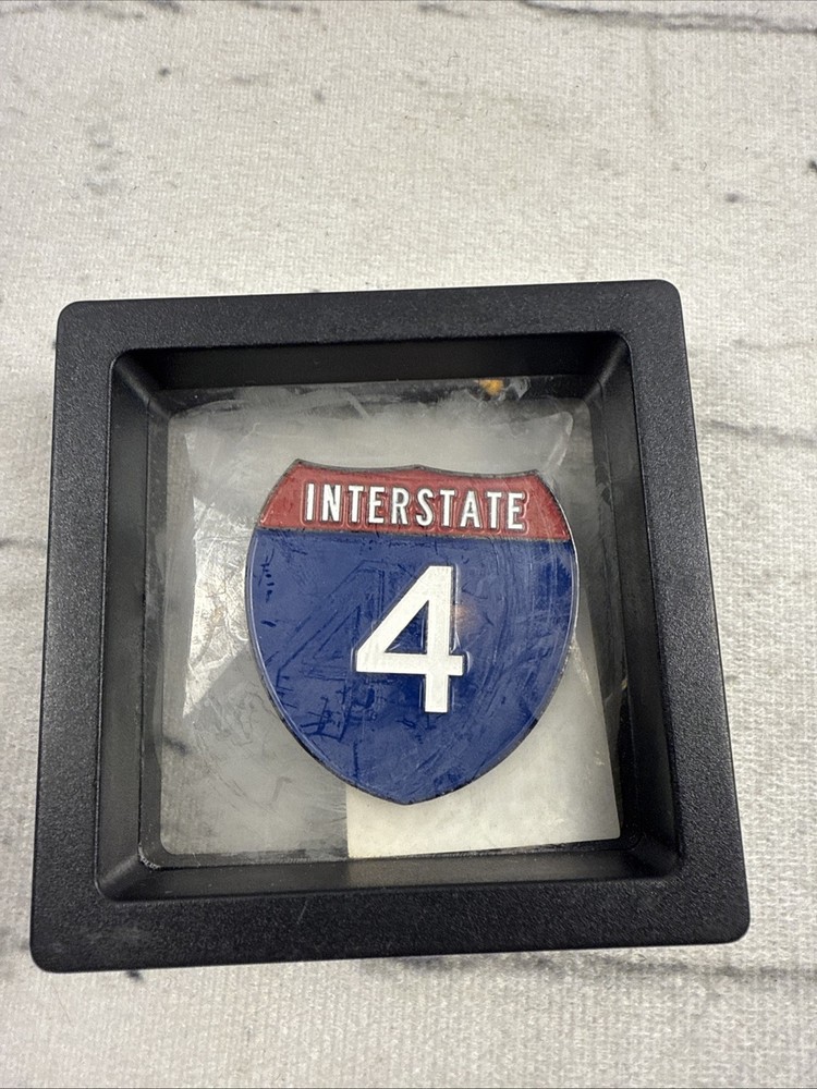 Headgear Hat Pin Interstate 4 In Display Box