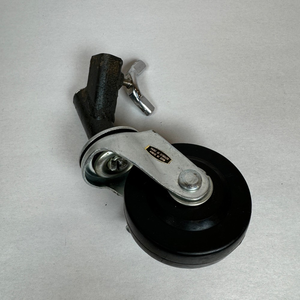 Latin Percussion LP764 Percussion Table Casters Single Black #2