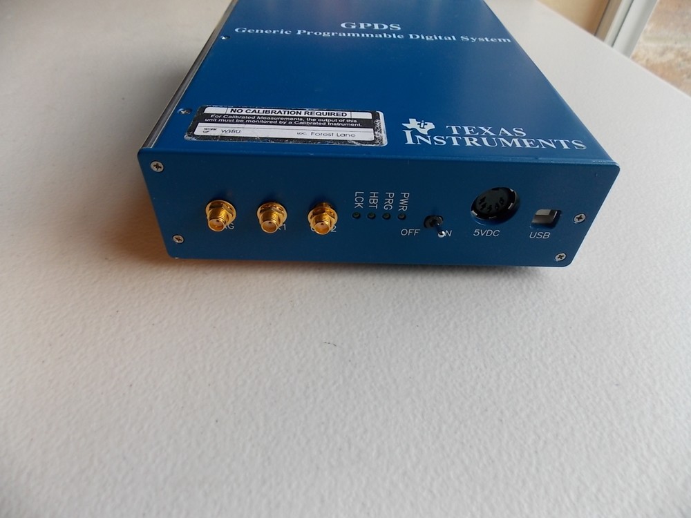 TEXAS INSTRUMENTS GPDS GENERIC PROGRAMMABLE DIGITAL SYSTEM