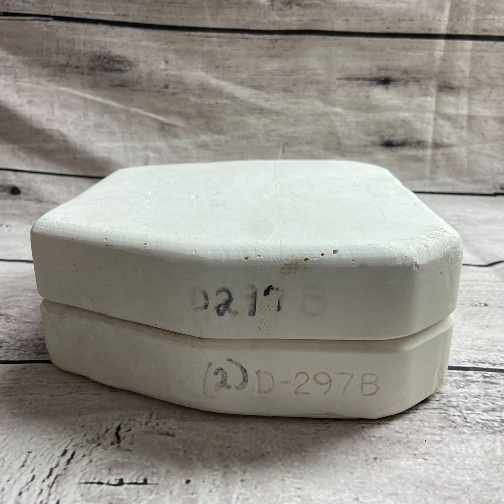 1987 Dona’s Ceramic Casting Mold Plain Soft Sculpture Basket Handle #D-297B