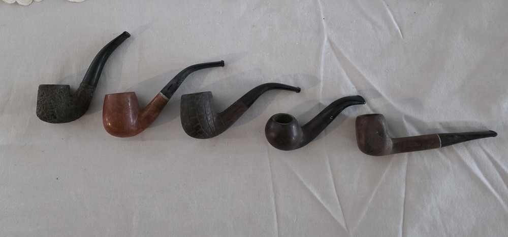 Antigue Briar Smoking Pipes