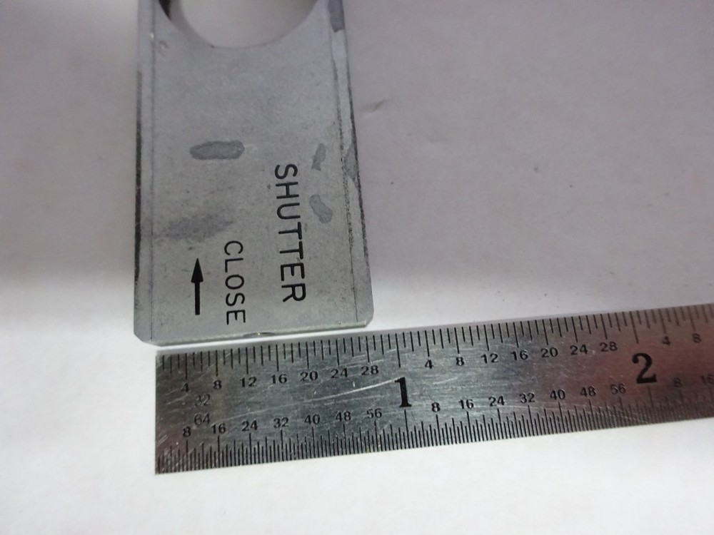 NIKON SHUTTER SLIDE OPTICS MICROSCOPE PART &IL-2-15