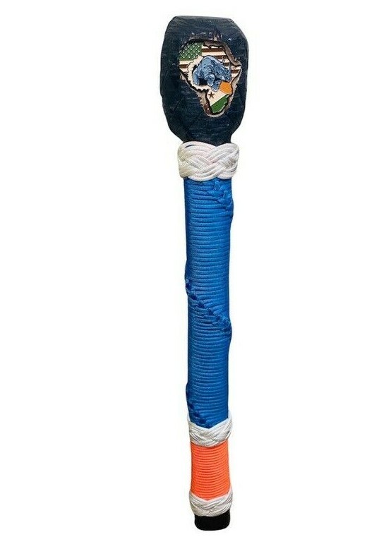 Handmade Wood Talking Stick, 23" Long, 2lbs, Black