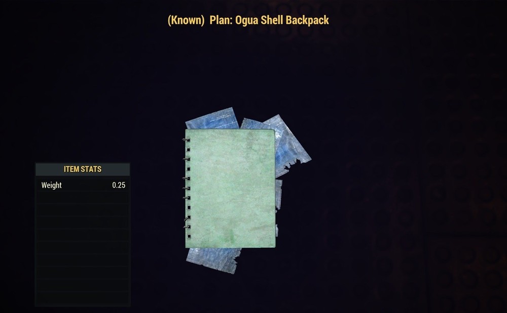 (Xbox) Ogua Shell Backpack Plan