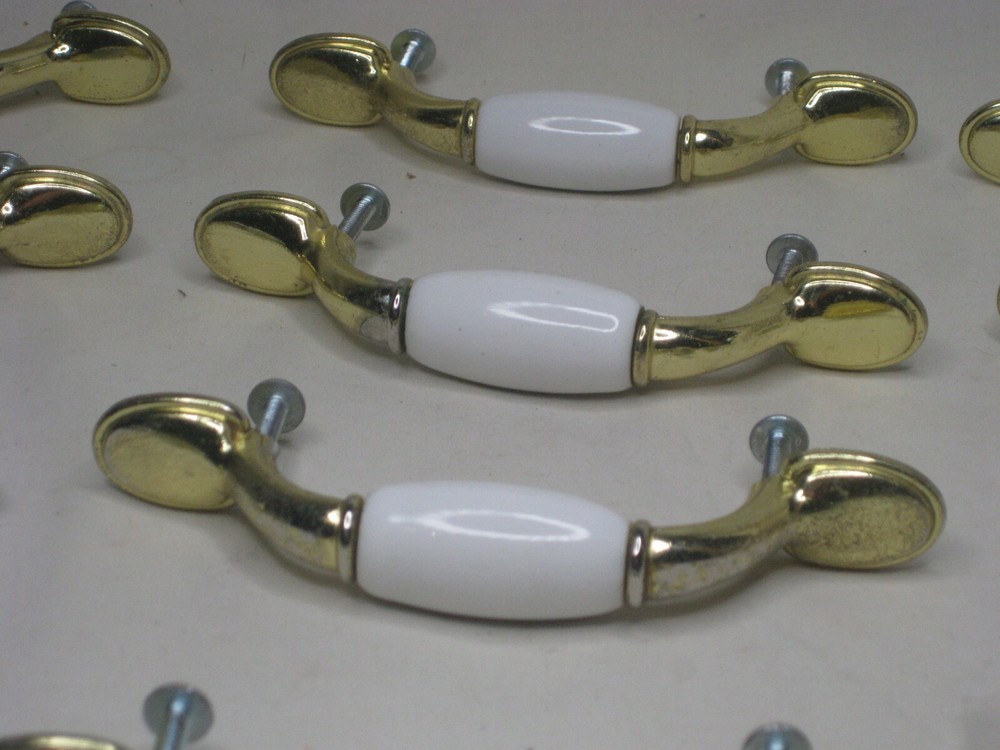 12 3" center P796-W Tranquility handles pulls pull handle lot